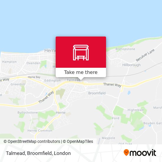 Talmead, Broomfield map