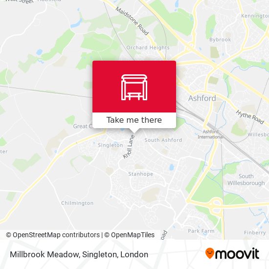 Millbrook Meadow, Singleton map