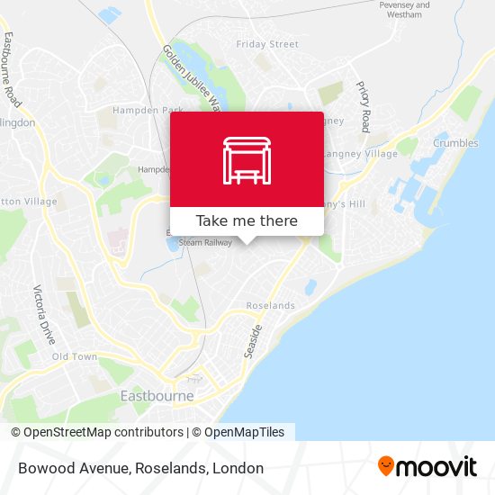Bowood Avenue, Roselands map