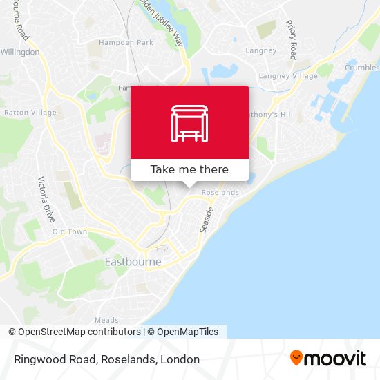 Ringwood Road, Roselands map