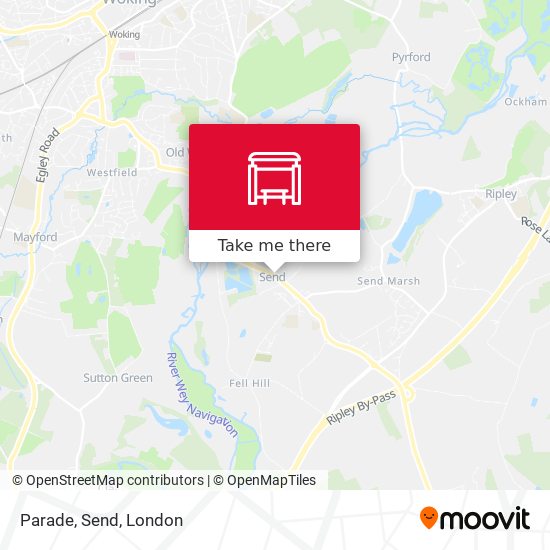 Parade, Send map
