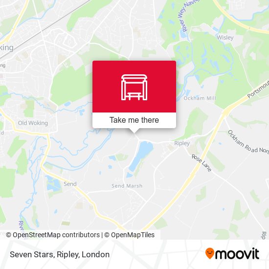 Seven Stars, Ripley map