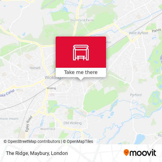 The Ridge, Maybury map