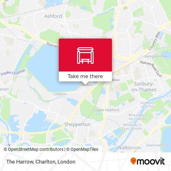 The Harrow, Charlton map