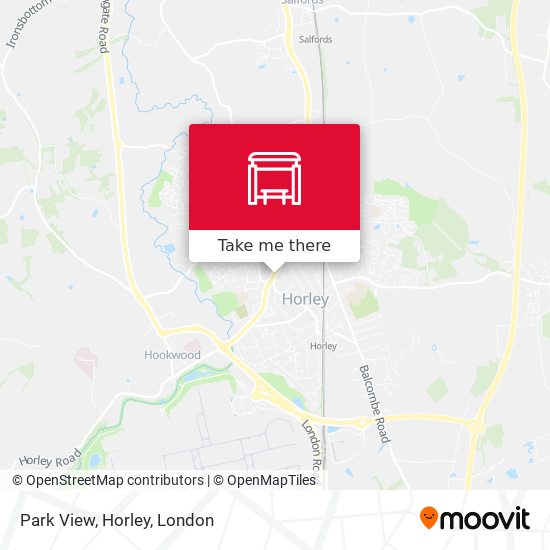 Park View, Horley map