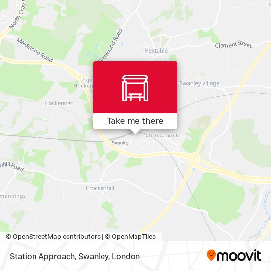 Station Approach, Swanley map