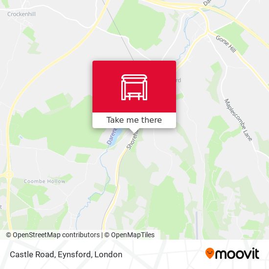 Castle Road, Eynsford map