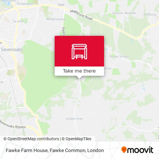 Fawke Farm House, Fawke Common map