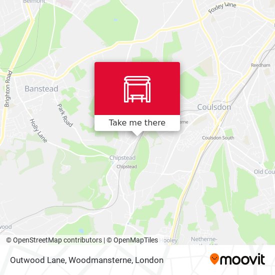 Outwood Lane, Woodmansterne map