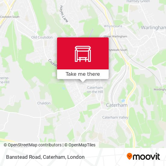 Banstead Road, Caterham map