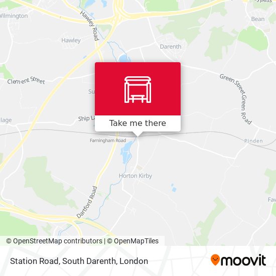 Station Road, South Darenth map