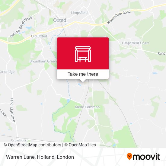 Warren Lane, Holland map