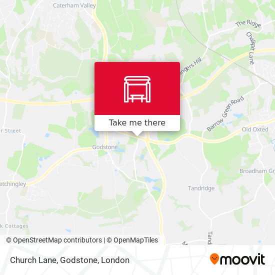 Church Lane, Godstone map