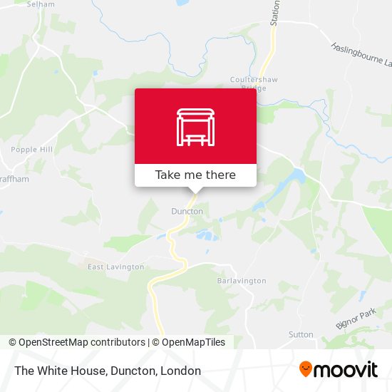 The White House, Duncton map