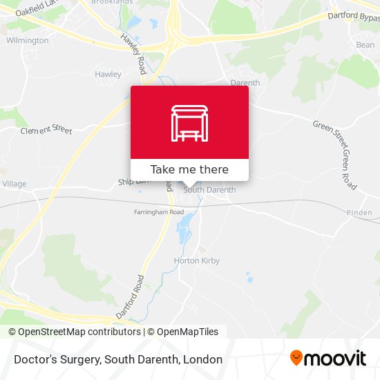 Doctor's Surgery, South Darenth map