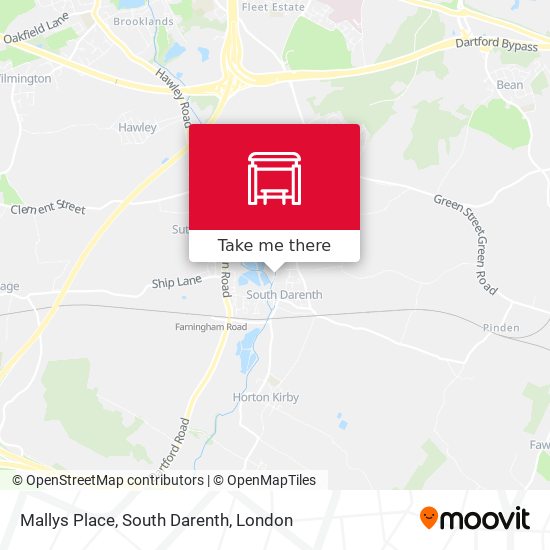 Mallys Place, South Darenth map