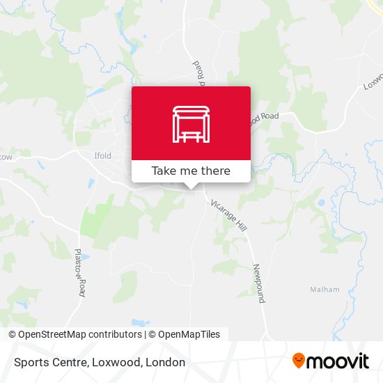 Sports Centre, Loxwood map
