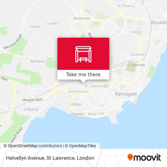 Helvellyn Avenue, St Lawrence map