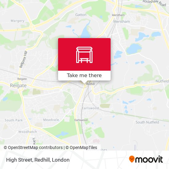 High Street, Redhill map