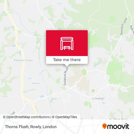 Thorns Flush, Rowly map