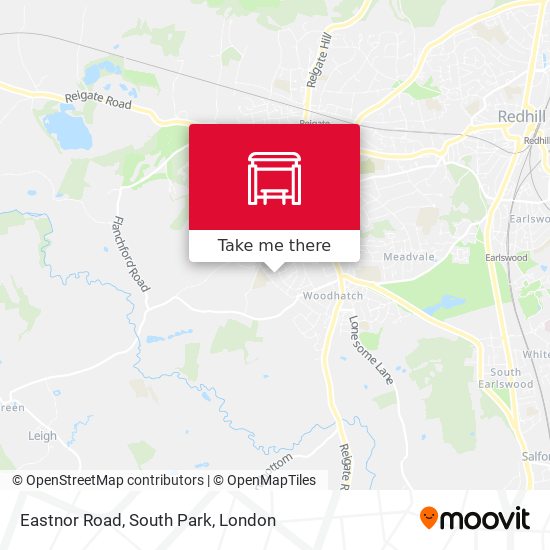 Eastnor Road, South Park map