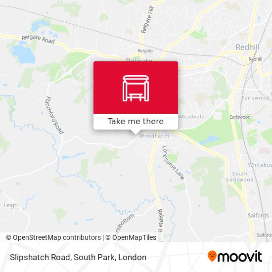 Slipshatch Road, South Park map