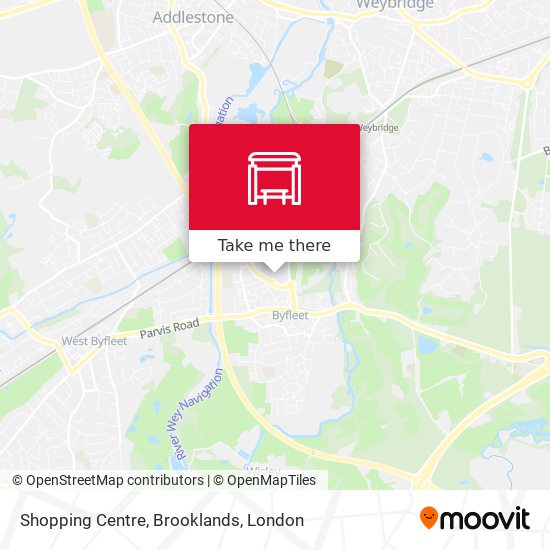 Shopping Centre, Brooklands map