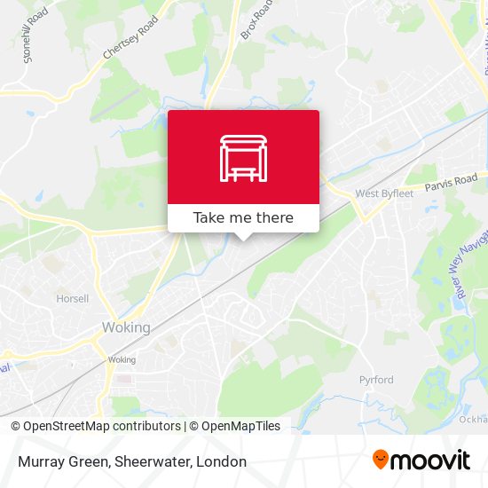 Murray Green, Sheerwater map
