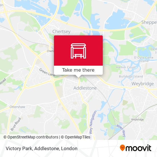 Victory Park, Addlestone map