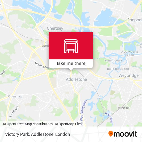 Victory Park, Addlestone map