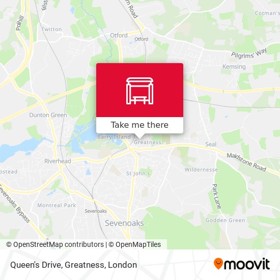 Queen's Drive, Greatness map