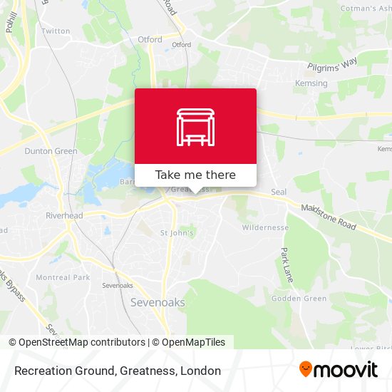 Recreation Ground, Greatness map