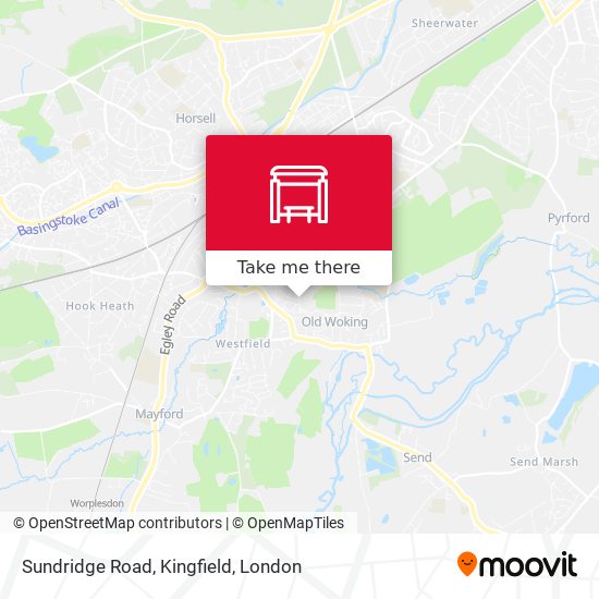 Sundridge Road, Kingfield map