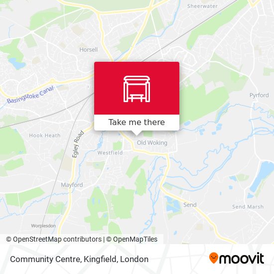 Community Centre, Kingfield map