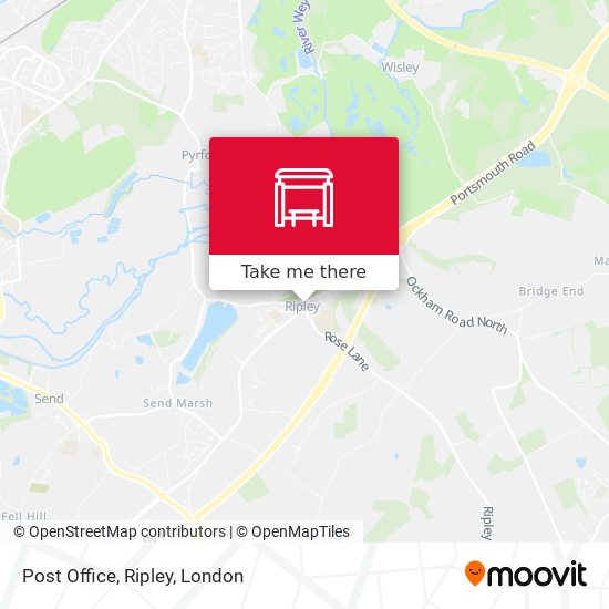 Post Office, Ripley map