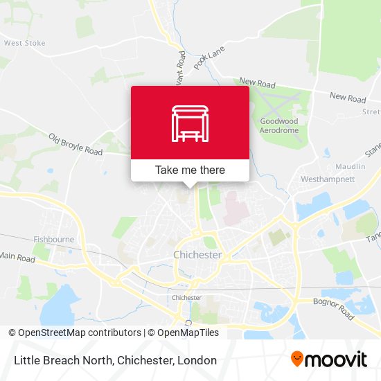 Little Breach North, Chichester map
