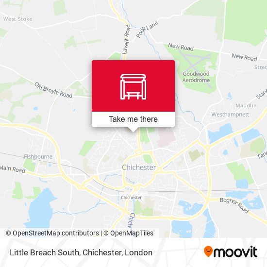 Little Breach South, Chichester map