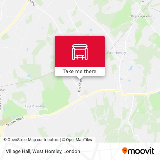 Village Hall, West Horsley map
