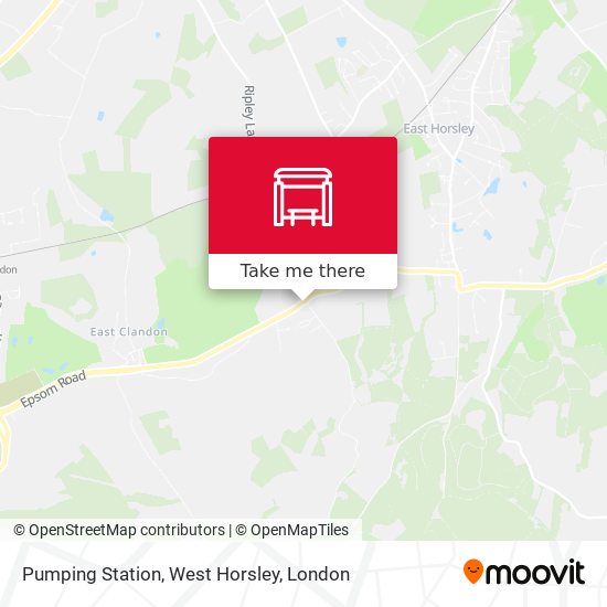 Pumping Station, West Horsley map