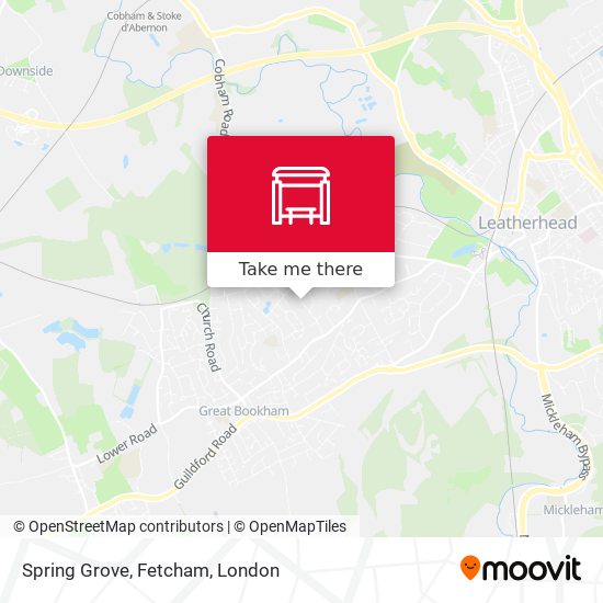Spring Grove, Fetcham map
