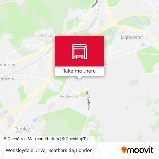 Wensleydale Drive, Heatherside map