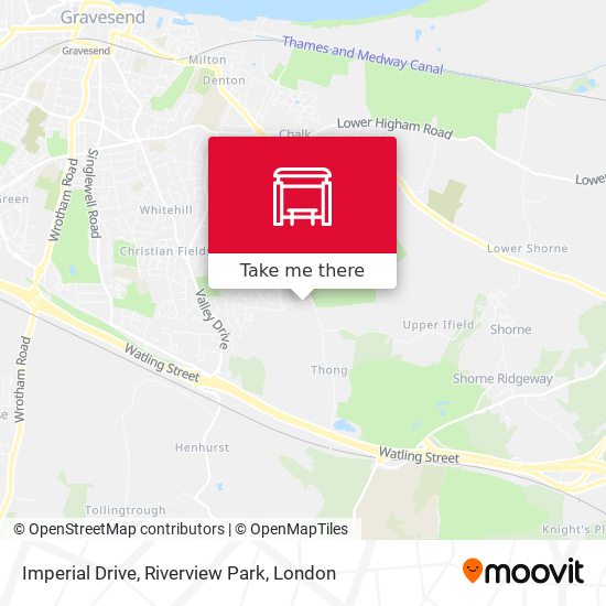 Imperial Drive, Riverview Park map