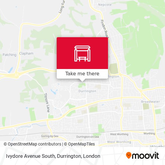 Ivydore Avenue South, Durrington map