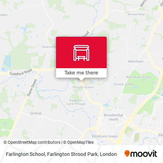 Farlington School, Farlington Strood Park map