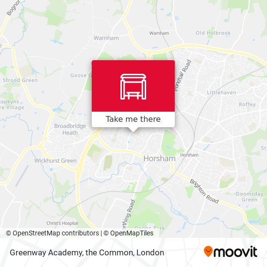 Greenway Academy, the Common map