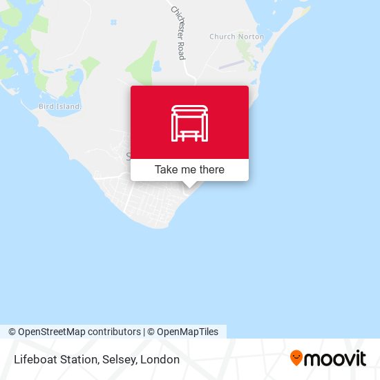 Lifeboat Station, Selsey map