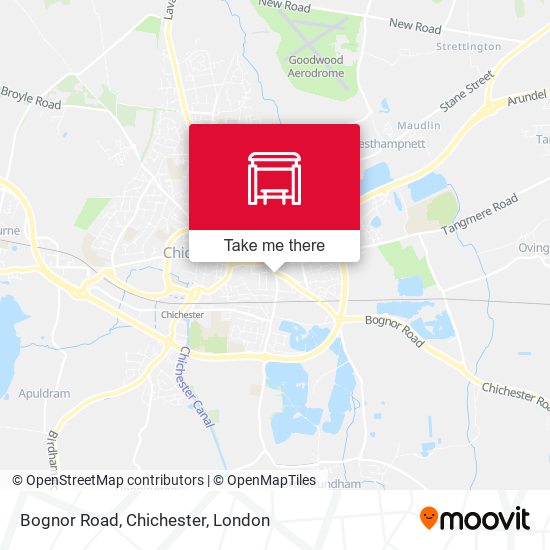 Bognor Road, Chichester map