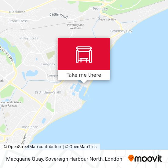 Macquarie Quay, Sovereign Harbour North map