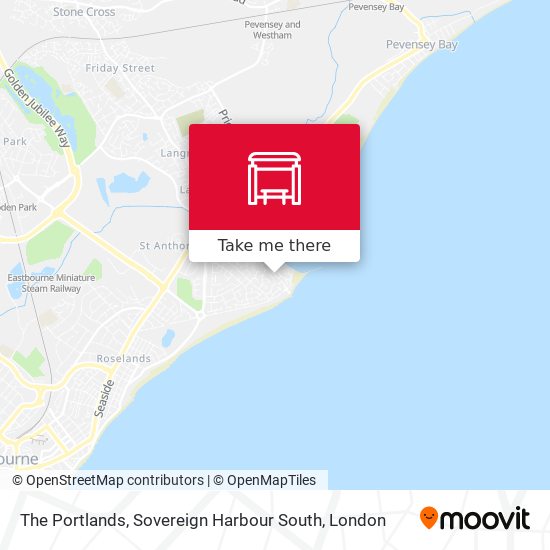 The Portlands, Sovereign Harbour South map