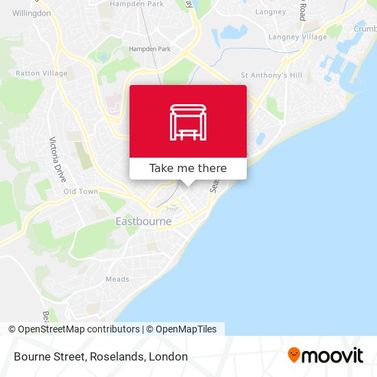 Bourne Street, Roselands map